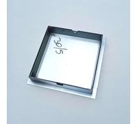 Sigillo 500 x 500 x H 50mm chiusino di lamiera zincata pesante da incasso