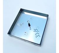Sigillo 630 x 630 x H 50mm chiusino di lamiera zincata leggero da riempimento