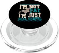 Sigillo a forma di sigillo I'm Not Fat I'm Just Seal PopSockets PopGrip per MagSafe