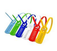 Sigillo antimanomissione, Numbered Security Tags Safety Ties Pull-Tight Pad-Locks Cable Pull Ties
