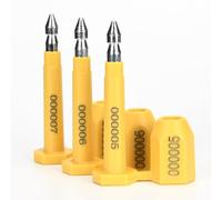 Sigillo antimanomissione Sigilli for container ad alta sicurezza con bullone lungo, for container di carico, camion(Yellow,100PCS)