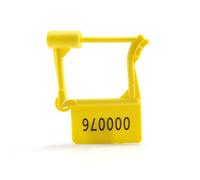Sigillo antimanomissione, Sigilli for lucchetti di sicurezza Etichette monouso numerate - Serrature autobloccanti per(Yellow,1000 Pieces)