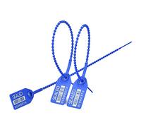 Sigillo antimanomissione, sigilli rossi con codice a barre, etichette di sicurezza numerate, fascette(Blue)