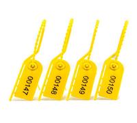 Sigillo antimanomissione, sigillo di chiusura in plastica, etichette sicurezza numerate, fascette con cerniera