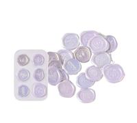 Sigillo Ceralacca 18 pezzi adesivi for timbri con sigillo di cera vintage fai da te Scrapbooking ufficiale pianificatore decorazione cancelleria etichette sigillanti buste Kawaii(01)