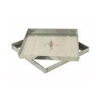 SIGILLO CHIUSINO PORTA PAVIMENTO H. CM 5 ACCIAIO ZINCATO (cm 53x53)