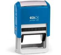 Sigillo Colop Azzurro 30 x 50 mm