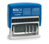 Sigillo Colop S120/WD Data 4 x 42 mm Azzurro