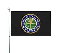 Sigillo degli Stati Uniti Federal Aviation Administration Bandiere 3x5 Ft Bandiera per decorazione esterna Bandiera leggera Bandiere per feste in casa Cortile 3x5 Bandiere