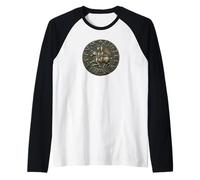 Sigillo dei Cavalieri Templari Bronzo Maglia con Maniche Raglan