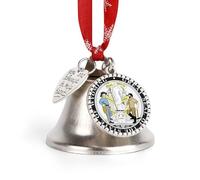 Sigillo del Wyoming, divertenti campane di Natale, decorazione da appendere all'albero di Natale, decorazione per le feste