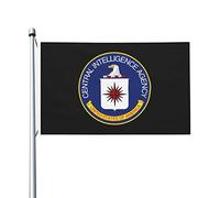 Sigillo delle bandiere della Central Intelligence Agency 3x5 Ft Bandiera per decorazione esterna Bandiera leggera Bandiere per feste a casa Bandiere 3x5 per cortile