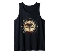 Sigillo di Baphomet Occult Pentagram Goat Satanic Occult Canotta