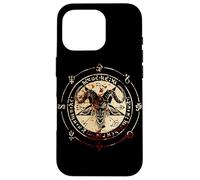 Sigillo di Baphomet Occult Pentagram Goat Satanic Occult Custodia per iPhone 16 Pro