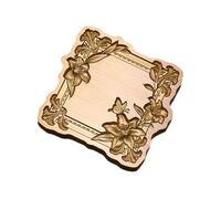 Sigillo di cera in ottone massiccio antico timbro testa inciso strumento goffratura cornice fiore per lettere fatte a mano confezione regalo timbro di cera in ottone per regali