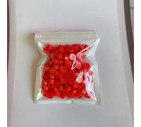 Sigillo di ceralacca retrò Timbro di cera perline 100 pezzi per gli amanti del mestiere regalo di buon anno Invito a nozze busta timbro d'oro-16-Miele arancione