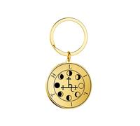 Sigillo di Lilith Collana per uomini donne Ecate gotica fase lunare Lilith Dea Ciondolo Sigillo Lucifero Segno Mitologia Gioielli pagani Regalo (oro 2)