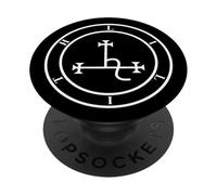 Sigillo di Lilith Dea Oscura Simbolo Sigillo Occulto PopSockets PopGrip Adesivo
