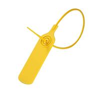 Sigillo di Sicurezza Antimanomissione Etichette Numerate 320mm Confezione da 100 Pezzi Gialli for Valigie, Scarpe, Borse