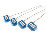 Sigillo di sicurezza in plastica numerato contatore dell'acqua sigillo di sicurezza anti-manomissione Tag gas Meter Seal Auto-bloccaggio legami con filo di rame (1000 pezzi X blu)