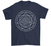 Sigillo Di The Seven Archangels Uomo T-Shirt 100% Cotone