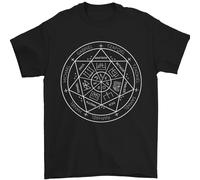 Sigillo Di The Seven Archangels Uomo T-Shirt 100% Cotone