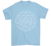 Sigillo Di The Seven Archangels Uomo T-Shirt 100% Cotone