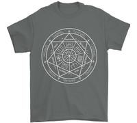 Sigillo Di The Seven Archangels Uomo T-Shirt 100% Cotone