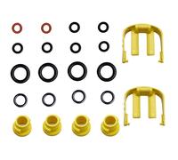 Sigillo o-Ring Pressione Rondelle Tubo Kit Trigger Annaffianti C-Clip Connettore