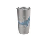 Sigillo pieghevole come forma fresca Bicchiere termico in acciaio inox doppia parete
