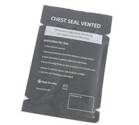 Sigillo portatile per torace, ventilato, medicale, strumento esterno, emergenze, trauma, adesivo per ferite aperte al petto, adesivo trauma duraturo