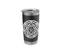 Sigillum Aemeth Dee Magia Enochiana Bicchiere termico in acciaio inox doppia parete