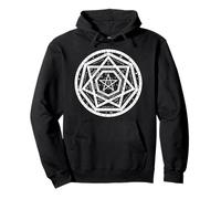 Sigillum Aemeth Dee Magia Enochiana Felpa con Cappuccio