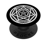 Sigillum Aemeth Dee Magia Enochiana PopSockets PopGrip Adesivo