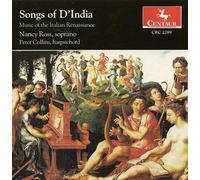 Sigismondo d'India - Songs Of d'India: Music Of The