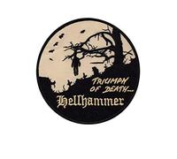 SigitasTrading Hellhammer Triumph of Death Toppa ricamata termoadesiva applique