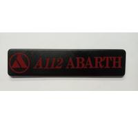 SIGLA MODELLO STEMMA BADGE LOGO TARGHETTA ABARTH PER AUTOBIANCHI 112 A112