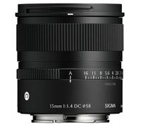Sigma 15 mm f/1,4 DC Contemporary Sony attacco E