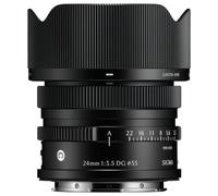 Sigma 24 mm f/3,5 DG Contemporary Sony attacco FE nero
