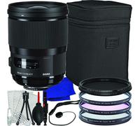 Sigma 28mm F/1.4 Dg HSM Art Lente per Nikon F 441954 - 8PC Set Accessori