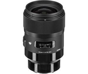 Sigma 340965 Obiettivo 35 mm-F/1.4-AF A DG HSM, Attacco Sony E-Mount, Nero