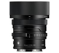 Sigma 35 mm f/2.0 DG Contemporary Sony attacco FE nero
