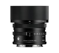 Sigma 45 mm f/2,8 DG Contemporary Sony attacco FE nero