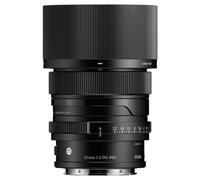 Sigma 65 mm f/2.0 DG Contemporary Sony attacco FE nero