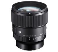 Sigma 85mm f1.4 DG DN ART Sony E Teleobiettivo, 15/11 elementi, filtro 77mm, nero