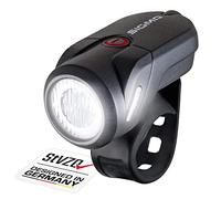 SIGMA SPORT, Fanale Aura 35 per bicicletta, fanale anteriore a Led, 35 lux, omologazione StVZO, alimentazione a batteria