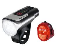 Sigma Aura 80 Set 17850 Lampada Bicicletta LED Luce Bicicletta Luce Posteriore