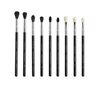 Sigma Beauty Deluxe Set Di 9 Pennelli Per Sfumare Gli Ombretti - Set Di Pennelli a Grandezza Naturale, Per Ombretti, Trucco Occhi, Piega Tagliata E Contorno Occhi - Tecnologia a Pennello Impermeabile