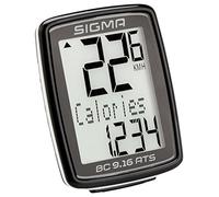Sigma Bicicletta Computer BC 9.16 ATS, Nero