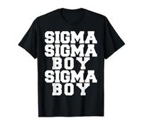 Sigma Boy - Sigma Maschio Motivational Trend Design Maglietta